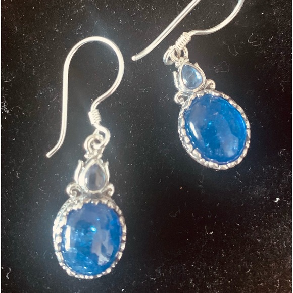 BALI LEGACY Tanzanite Earrings in Sterling Silver 10.60 ctw NWT - Picture 10 of 12